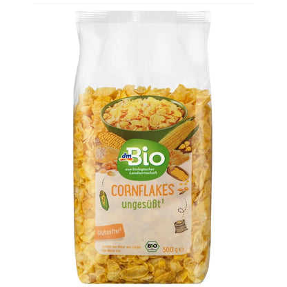 bio organic cornflakes front packaging