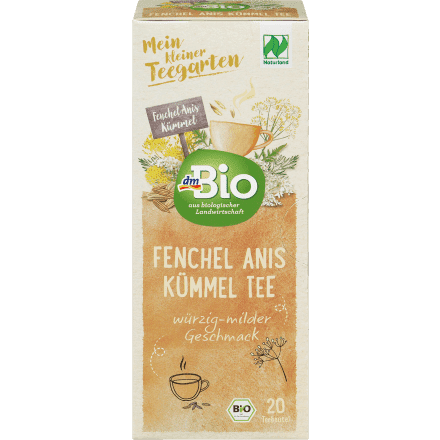 bio organic tea fennel anise caraway 20 tea bags