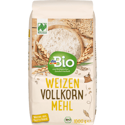 bio organic wheat flour front packaging 1000g