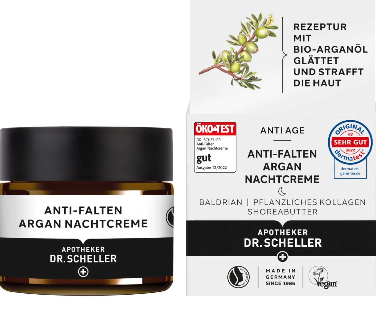 Dr. Scheller Anti Wrinkle Face Cream Argan NIGHT, 50 ml