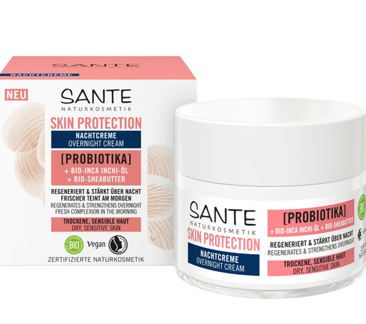 SANTE Natural Cosmetics Skin Protection Probiotics Night Cream, 50 ml