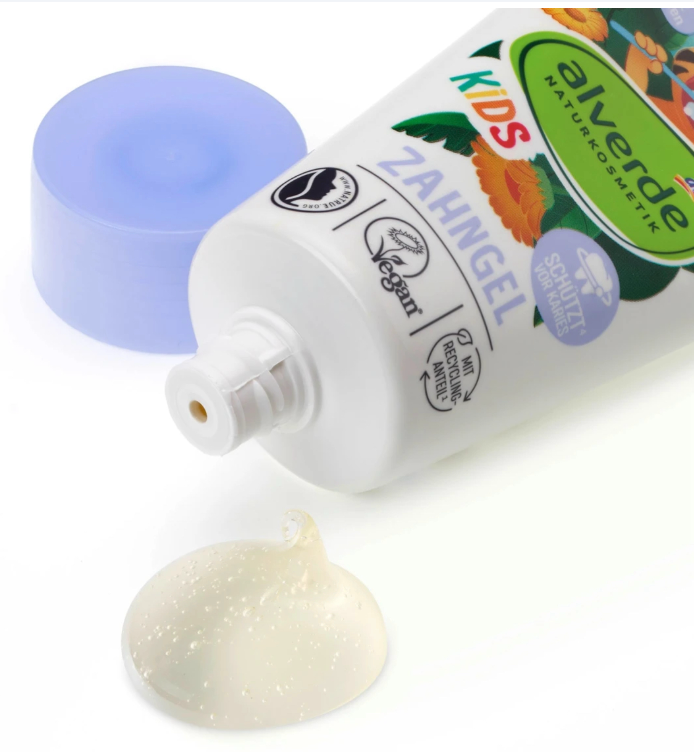alverde NATURAL COSMETICS toothpaste gel for children, 50 ml