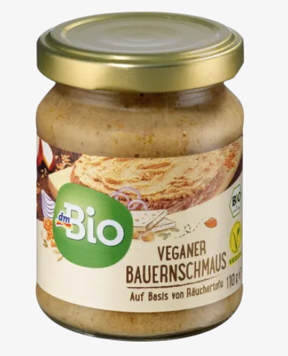 dmBio Organic Vegan Spread, Bauernschmaus, 110 g