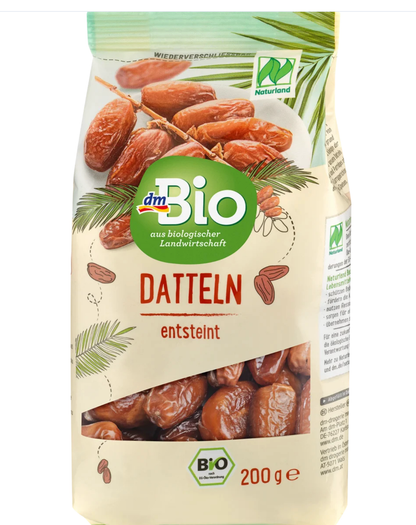 dmBio Organic Pitted Dates, 200 g