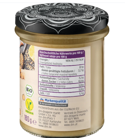 dmBio Organic Hummus, 180 g