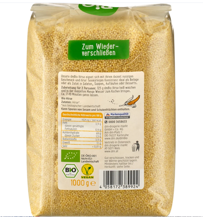 dmBio Organic Golden Millet, 800 g