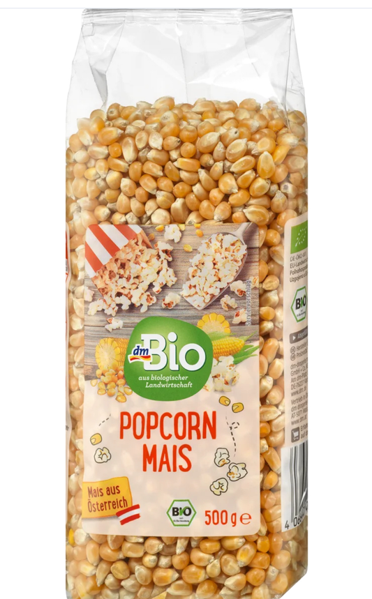 dmBio Organic Popcorn Corn, 500 g