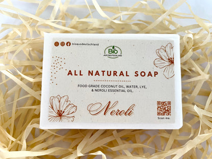 All Natural coconut Soap Bar Neroli